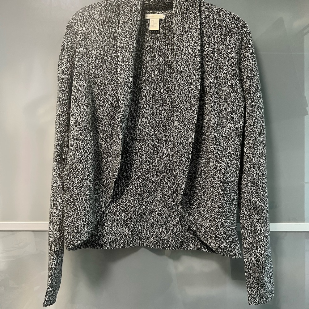 H&M Monochrome Knit Cardigan